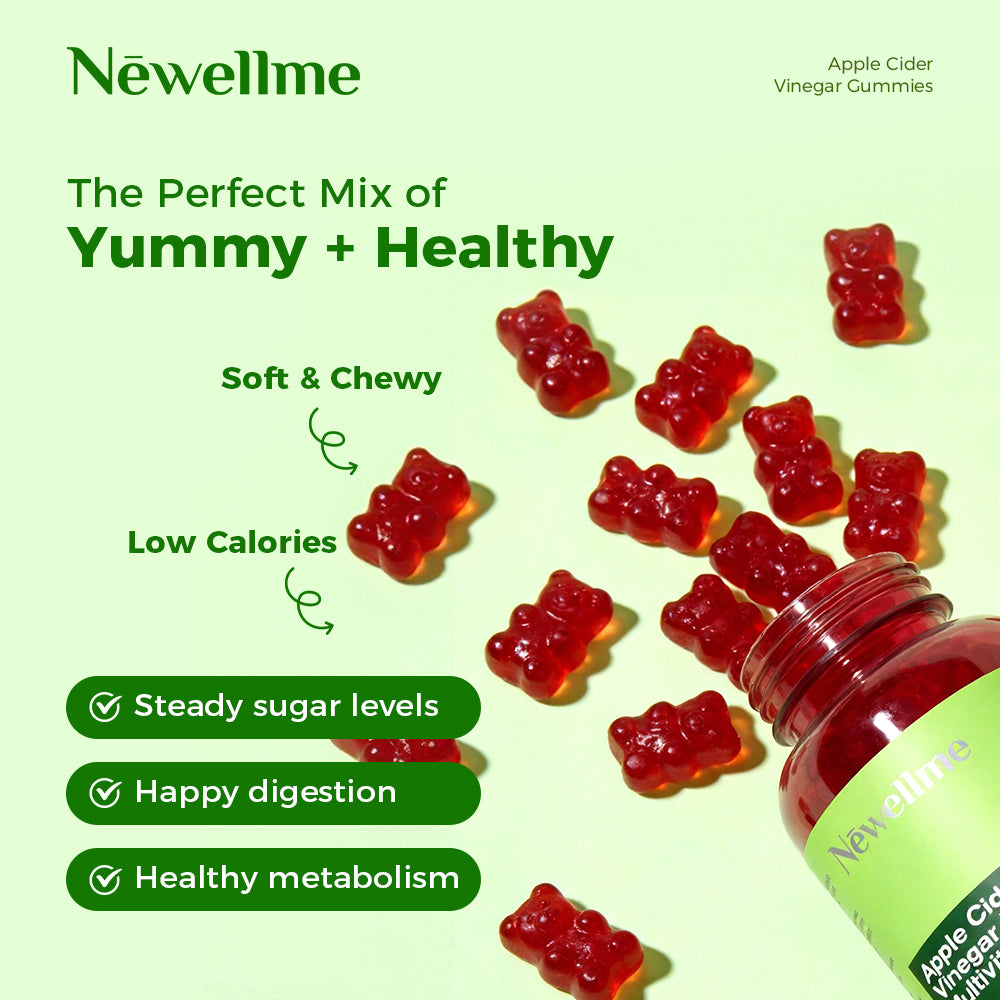 Newellme Apple Cider Vinegar Gummies