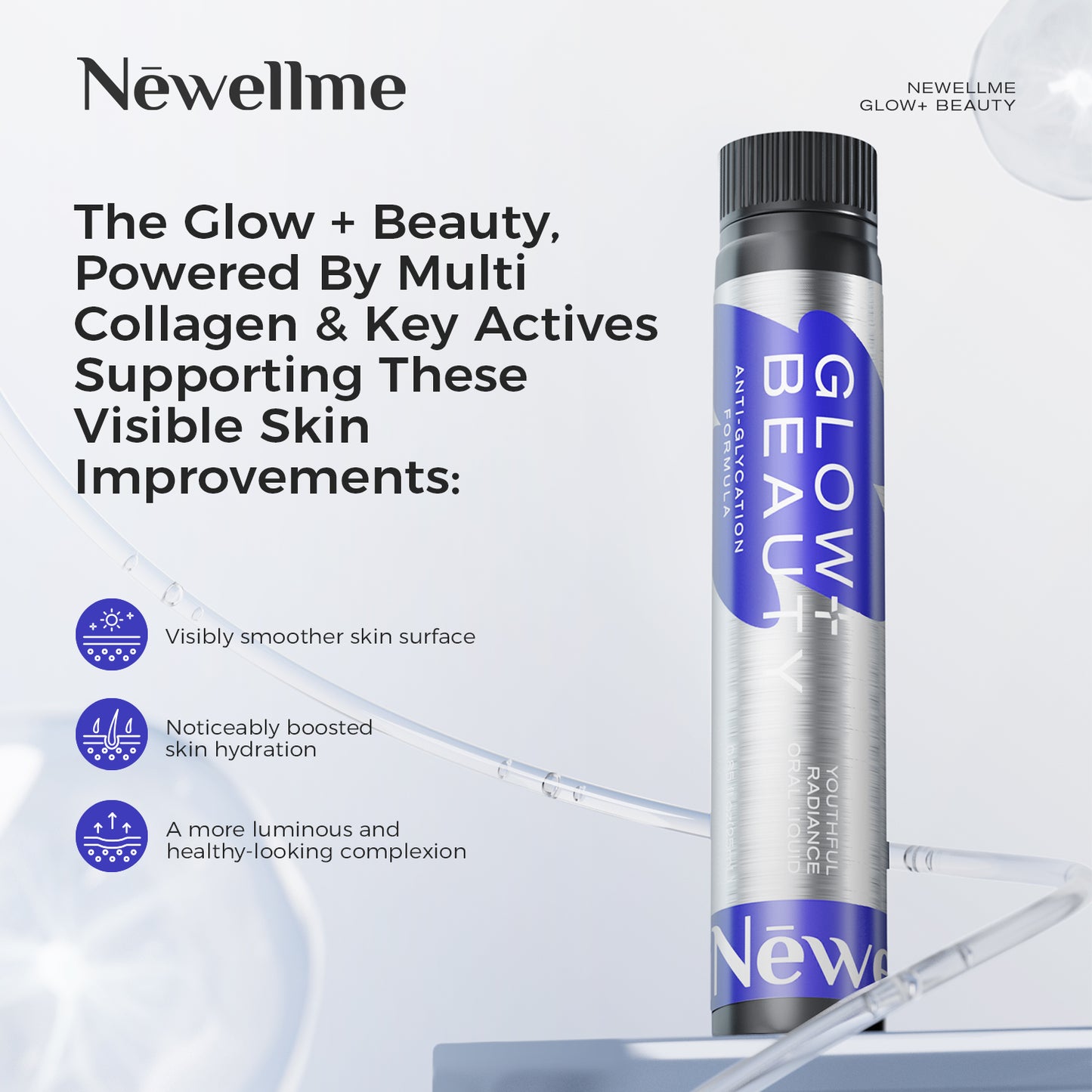 Newellme Fruit-Flavored Anti-Glycation Oral Liquid