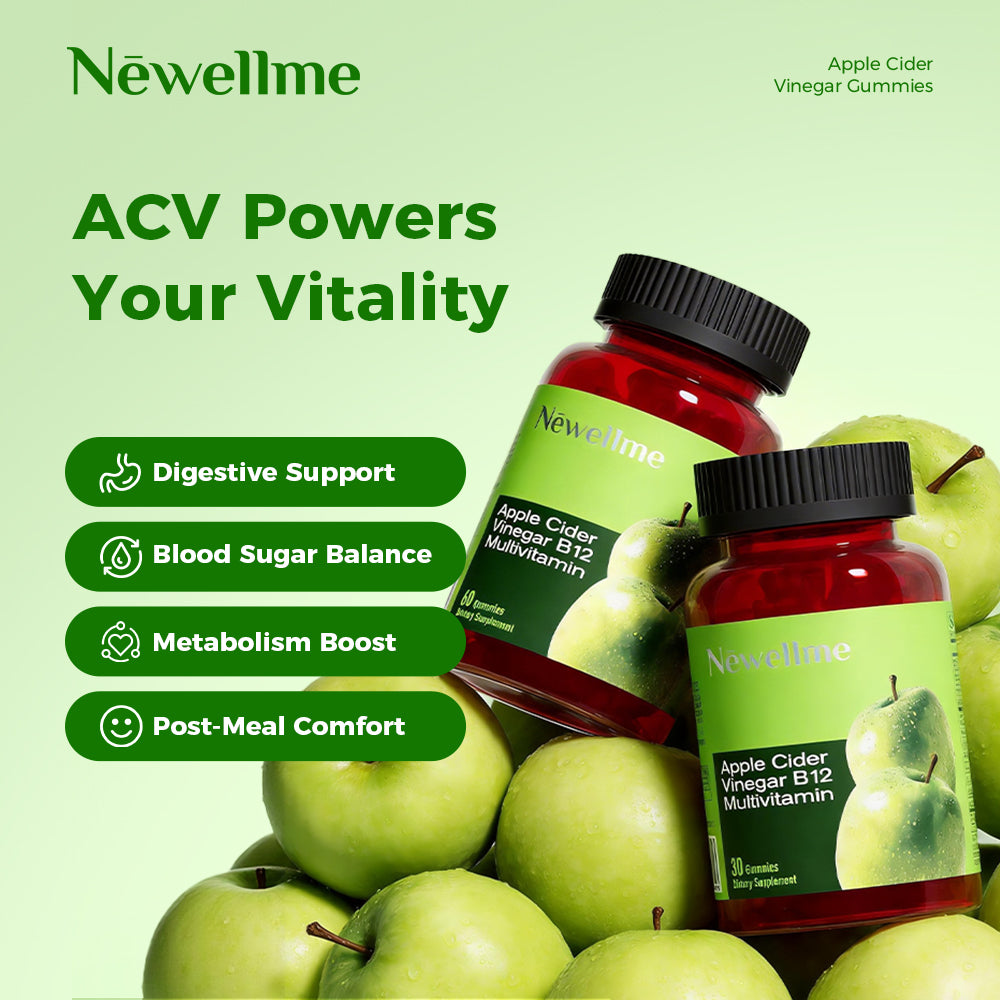 Newellme Apple Cider Vinegar Gummies