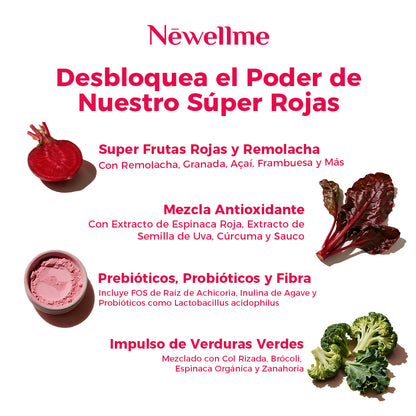 Newellme Super Red Food Powder