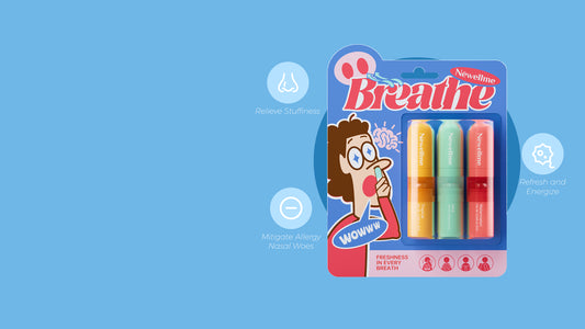 Newellme Nasal Stick - High - Impact Essential Oil Vapors, Energize Your Body, Beat Tiredness & Refresh Your Mind Wellness