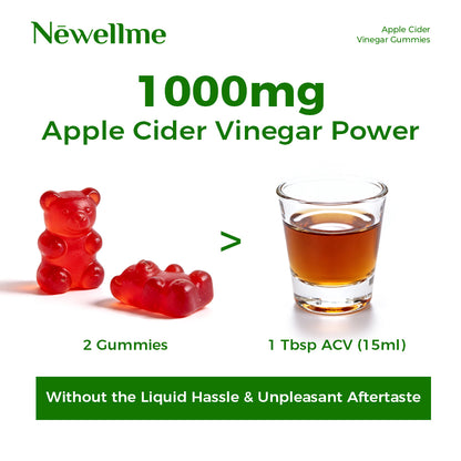 Newellme Apple Cider Vinegar Gummies