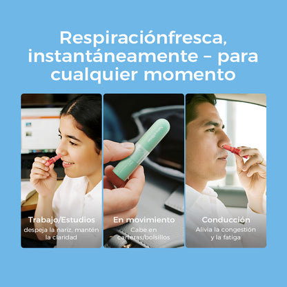 Newellme Nasal Stick: Natural Energy Boost | Refresh Your Mind & Clear Your Airways