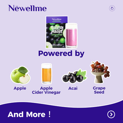 Newellme Apple Cider Vinegar Superfood Powder