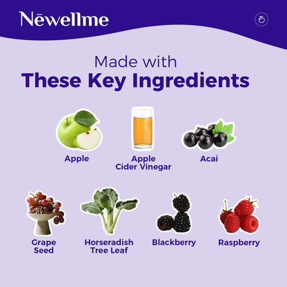 Newellme Apple Cider Vinegar Superfood Powder