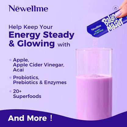 Newellme Apple Cider Vinegar Superfood Powder