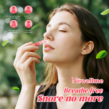 Newellme Nasal Stick: Natural Energy Boost | Refresh Your Mind & Clear Your Airways
