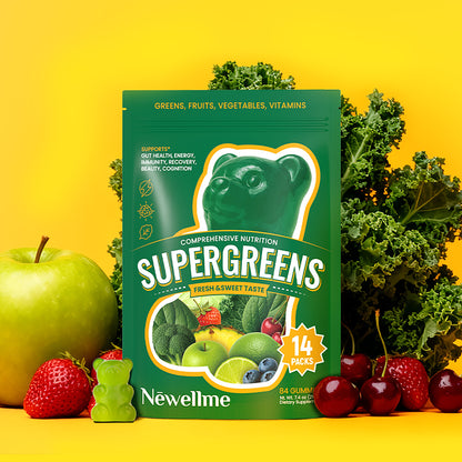 Newellme Super Green Multivitamin Gummies